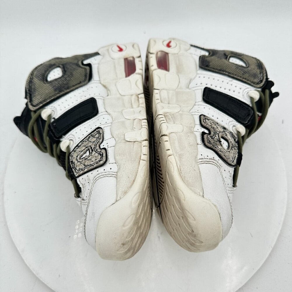 Nike Air More Uptempo Tunnel Walk Youth Size 5Y Women 6.5 DZ4843-100 White Shoes - Picture 7 of 11